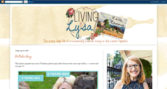 Desktop Screenshot of livingbylysa.com